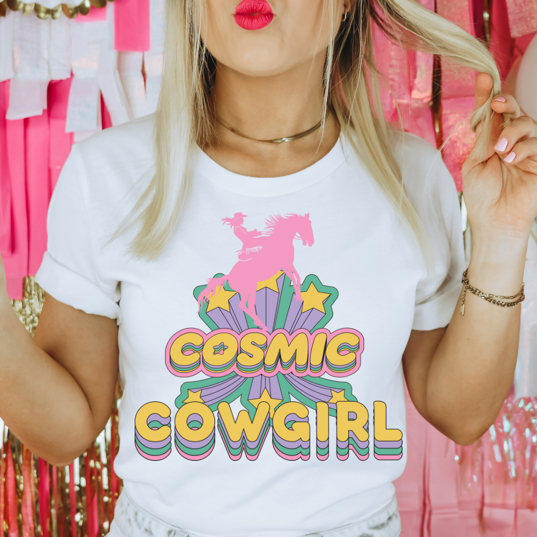 Cosmic Cowgirl Graphic Tee